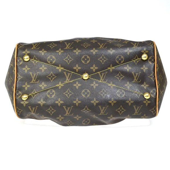 LOUIS VUITTON LV Tivoli GM Shoulder Bag Monogram Leather Brown - Picture 13 of 16